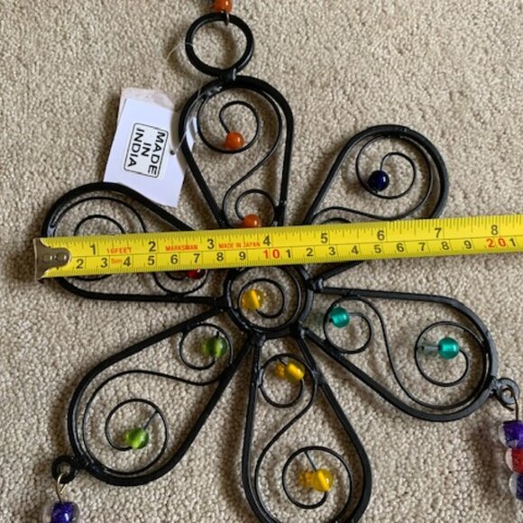 Plow & Hearth flower bell wind chime - NWT - Picture 5 of 13